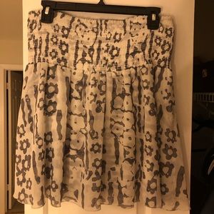 Cabi skirt, can also be worn as a strapless top.